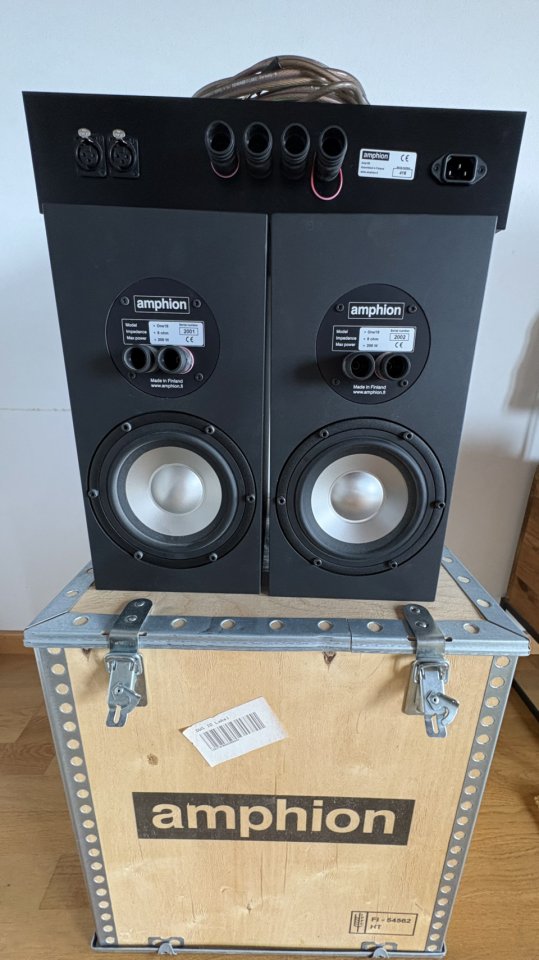 Amphion One18 (par) y AMP100