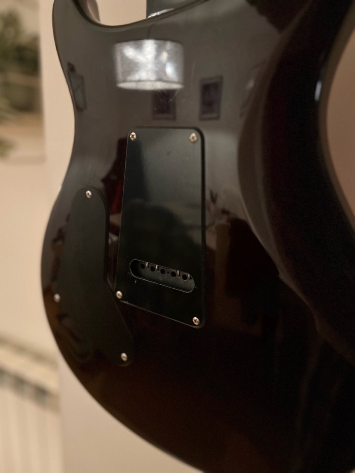 PRS SE Custom 24 Orange Tiger Smokeburst LIMITED + clavijeros PRS locking