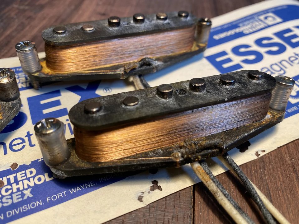 Pastillas Stratocaster NOS 1962 Old Stevie’s Ray