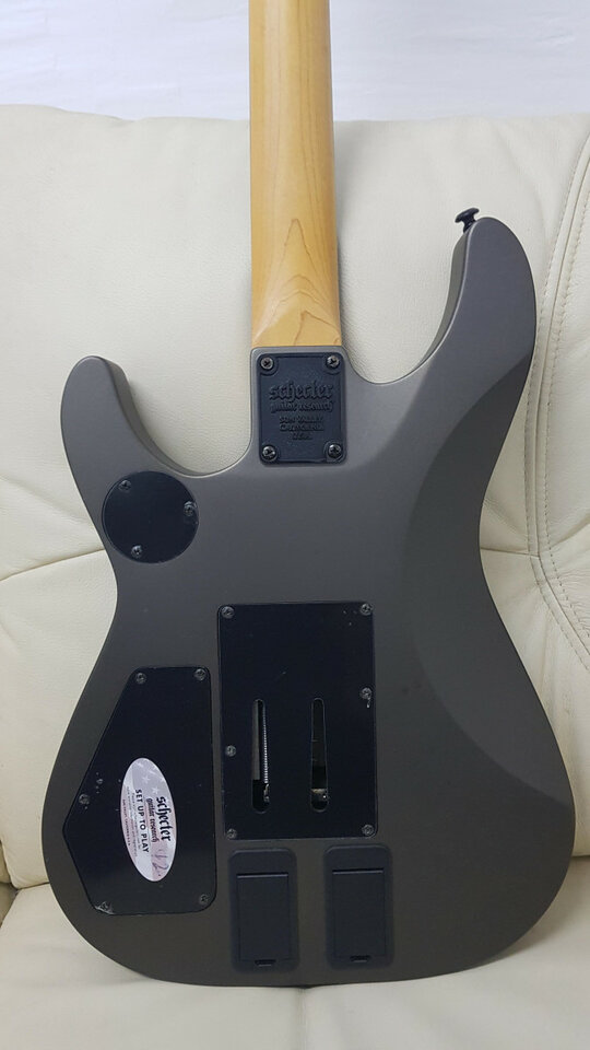 Schecter DJ Ashba signature - Carbon Grey