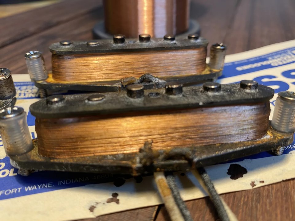 Pastillas Stratocaster NOS 1962 Old Stevie’s Ray