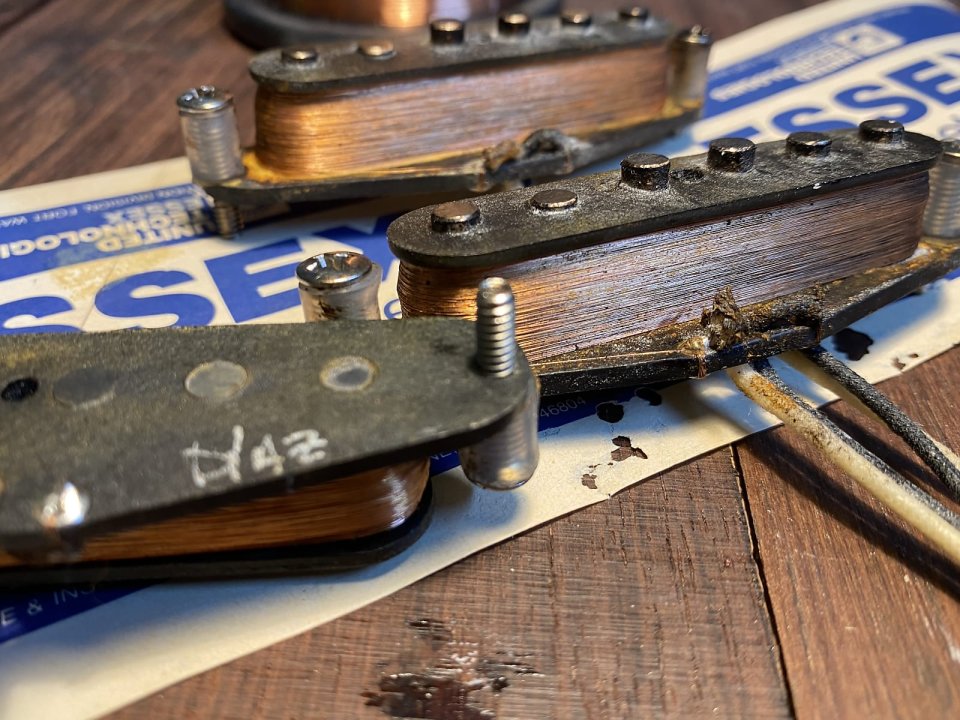 Pastillas Stratocaster NOS 1962 Old Stevie’s Ray