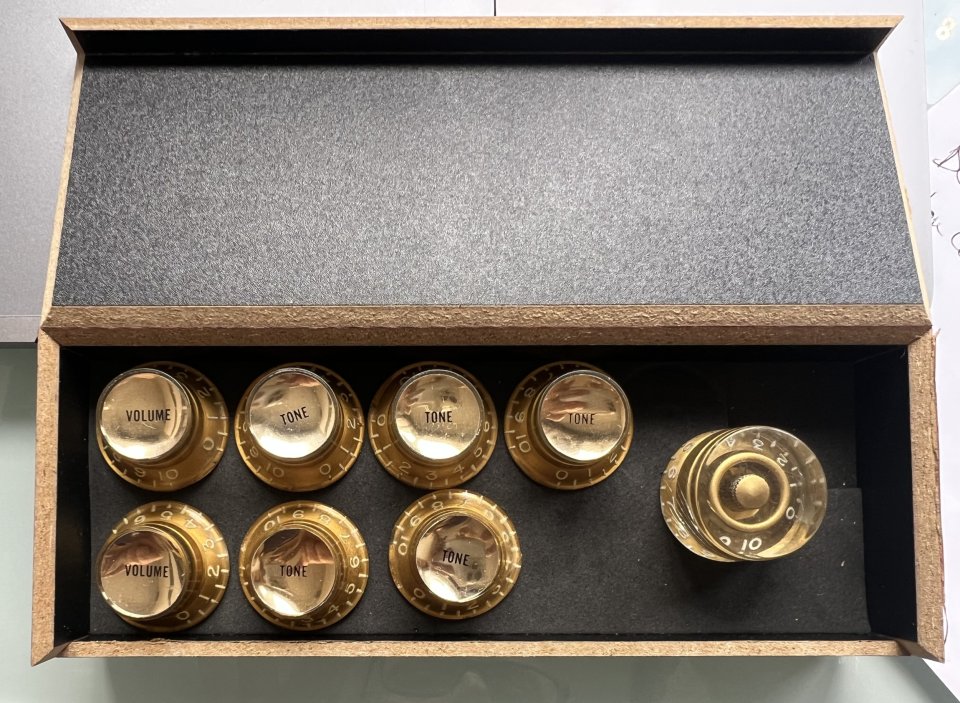 Knobs originales Gibson VIntage NOS 50s y 60s