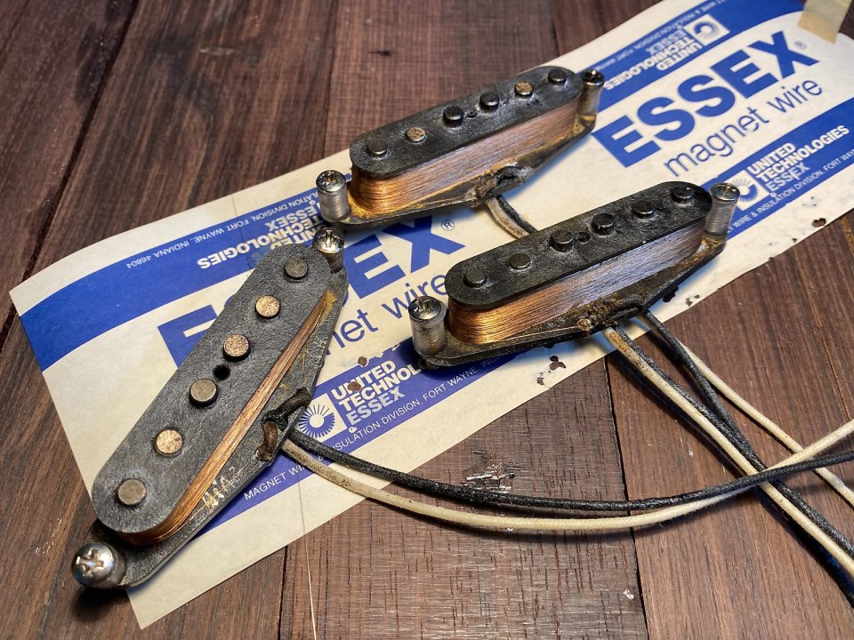 Pastillas Stratocaster NOS 1962 Old Stevie’s Ray