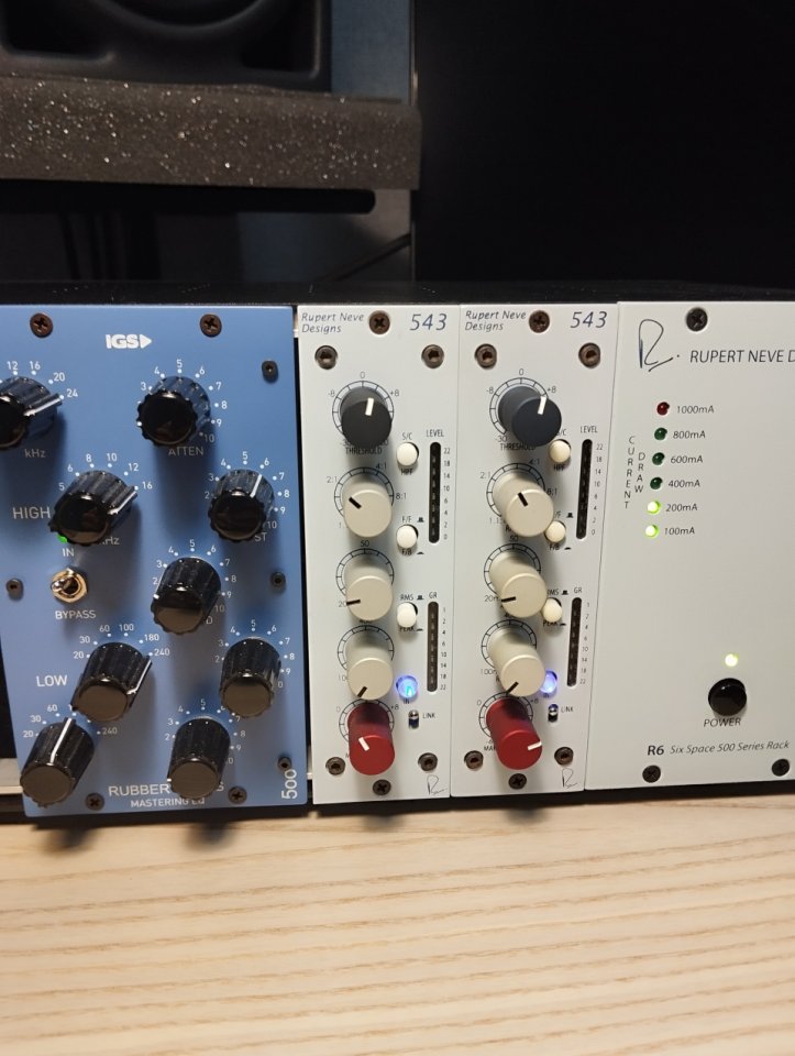 Rack de mezcla masterización