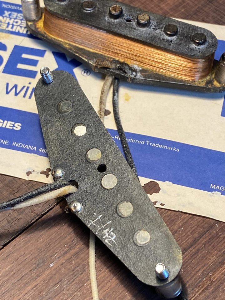 Pastillas Stratocaster NOS 1962 Old Stevie’s Ray