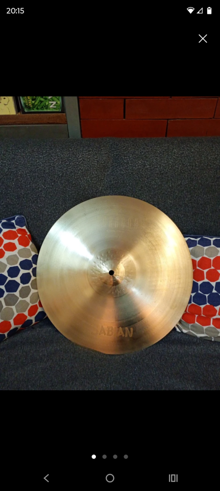 Plato Crash Sabian Paragon 16"