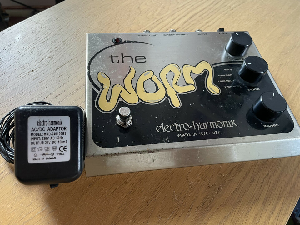 Electro-Harmonix The Worm Analog Wah / Phaser / Vibrato / Tremolo (Large Box)