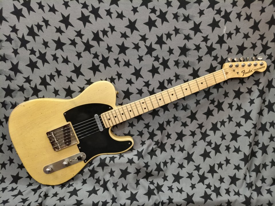 TELECASTER Nocaster 50s Relic - Cuerpo Hosco Japan + Mástil Fender usa de segunda mano · Foto 1 de 10 · Barcelona · 1200 €