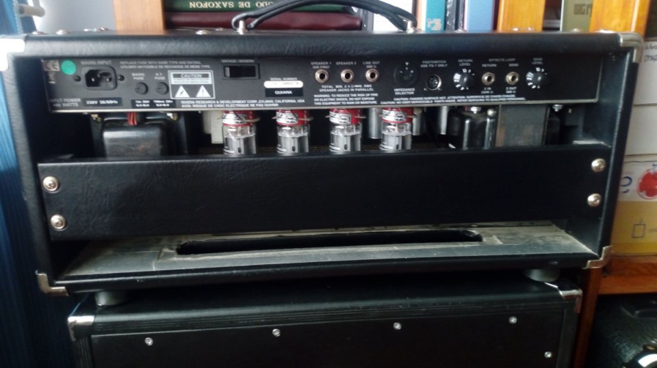 Por Guitarra, Cabezal Boutique Rivera Quiana 100W Made in U.S.A.