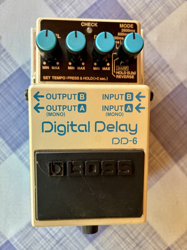 Pedal BOSS DD-6 Digital Delay de segunda mano · Foto 2 de 4 · Madrid · 80 €