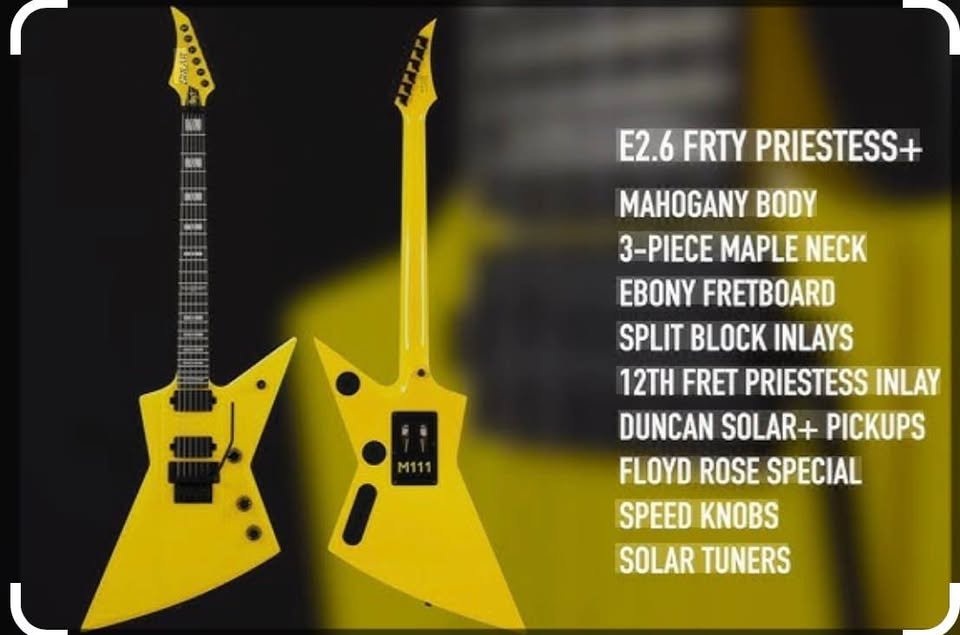 Guitarra eléctrica Solar E.2.6FRTY Priestess xplorer de segunda mano · Foto 8 de 9 · Las Palmas · 800 €