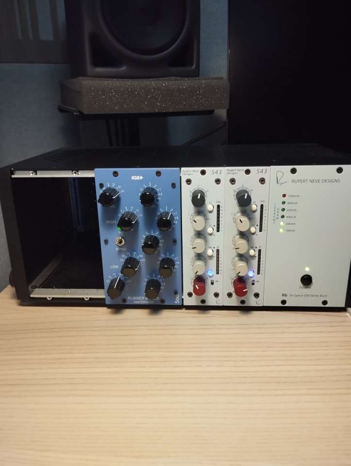 Rack de mezcla masterización