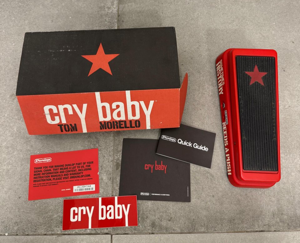 Pedal wah cry baby Tom Morello
