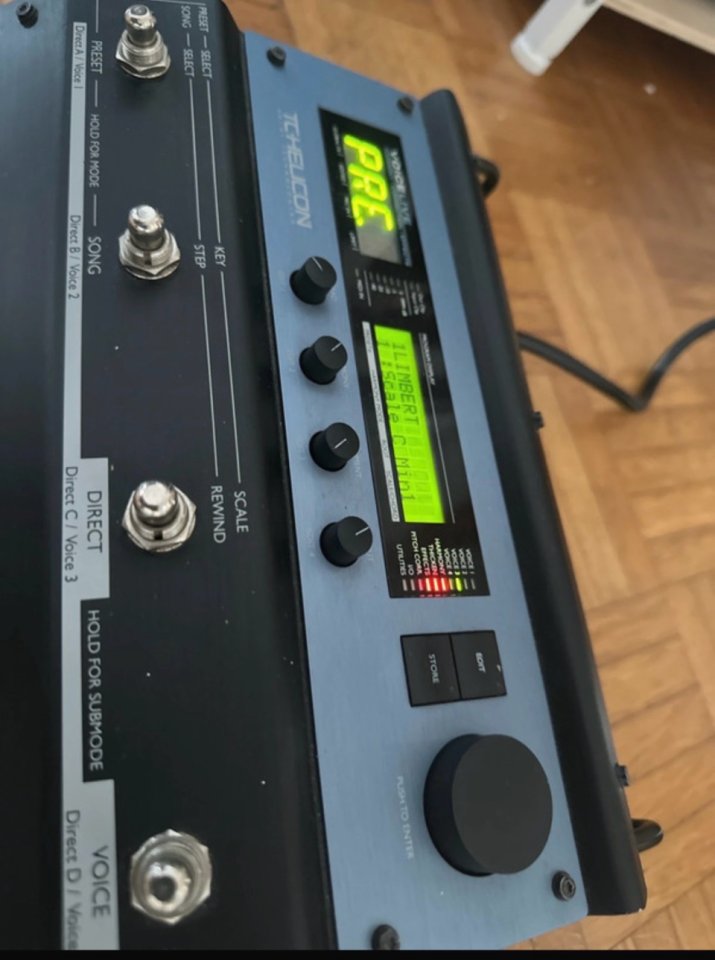 Voicelive procesador voz guitarra