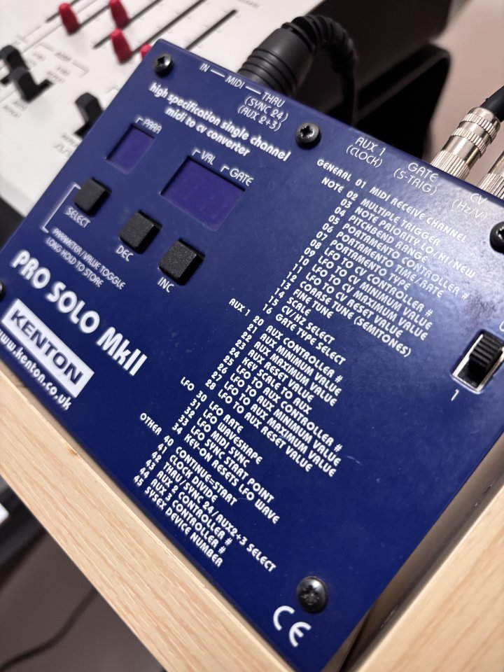 KENTON PRO SOLO MKII