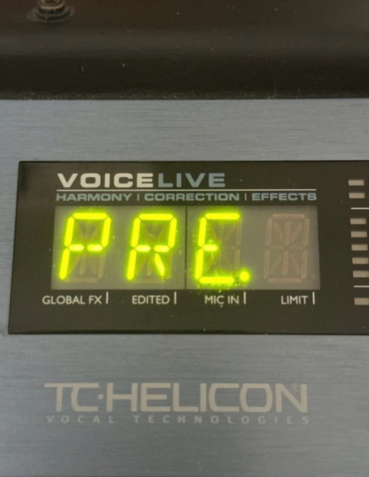 Voicelive procesador voz guitarra