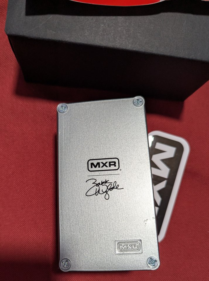 MXR Zakk Wylde overdrive signature