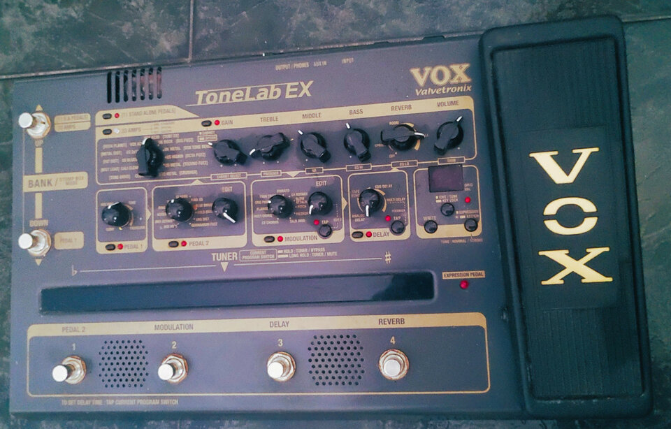 Vox ToneLab EX - Pedalera Guitarra