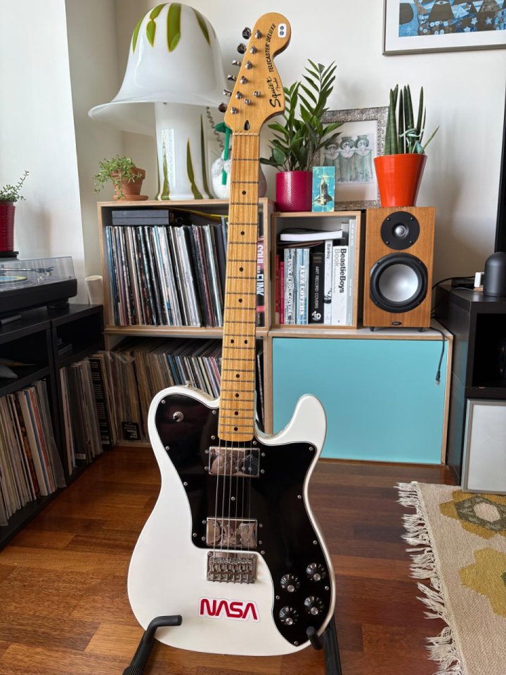 Squier Telecaster Deluxe Classic Vibes con modificaciones de segunda mano · Foto 1 de 10 · Barcelona · 650 €