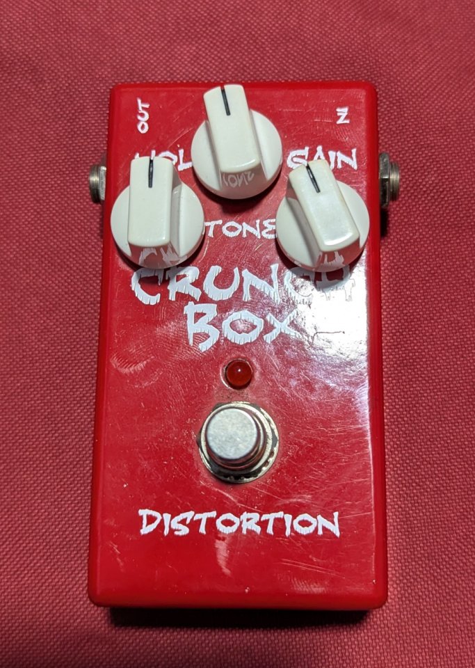 MI AUDIo Crunchbox overdrive distorsión