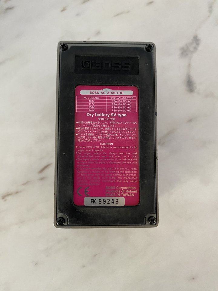 Boss Rv-3 Digital Reverb/Delay