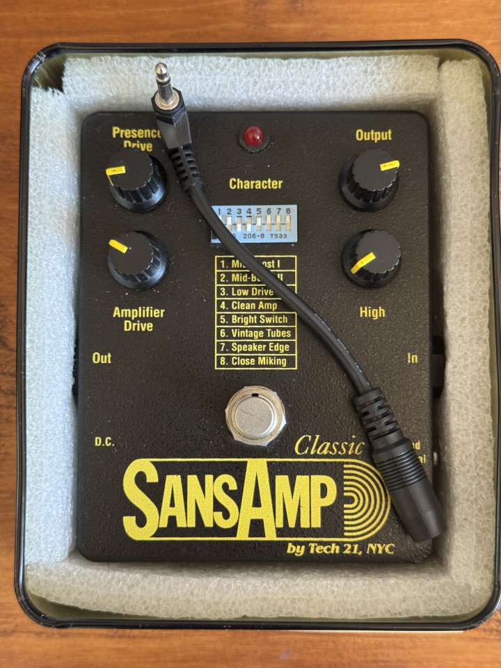 Tech21 SansAmp Classic de 1995