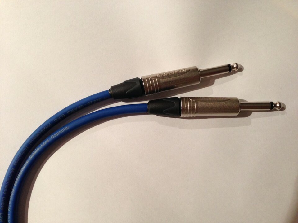 Fabrico cables de guitarra, carga o microfono "A MEDIDA" de alta calidad / NOVEDAD también Mogami