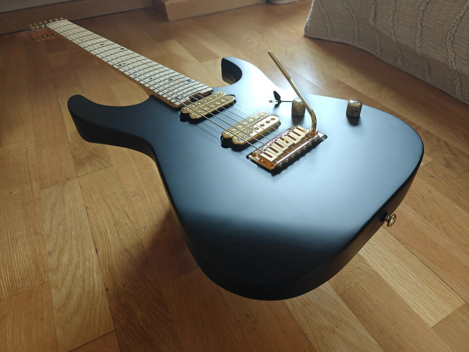 Charvel Angel Vivaldi Signature DK24-7 NOVA Negro Mate