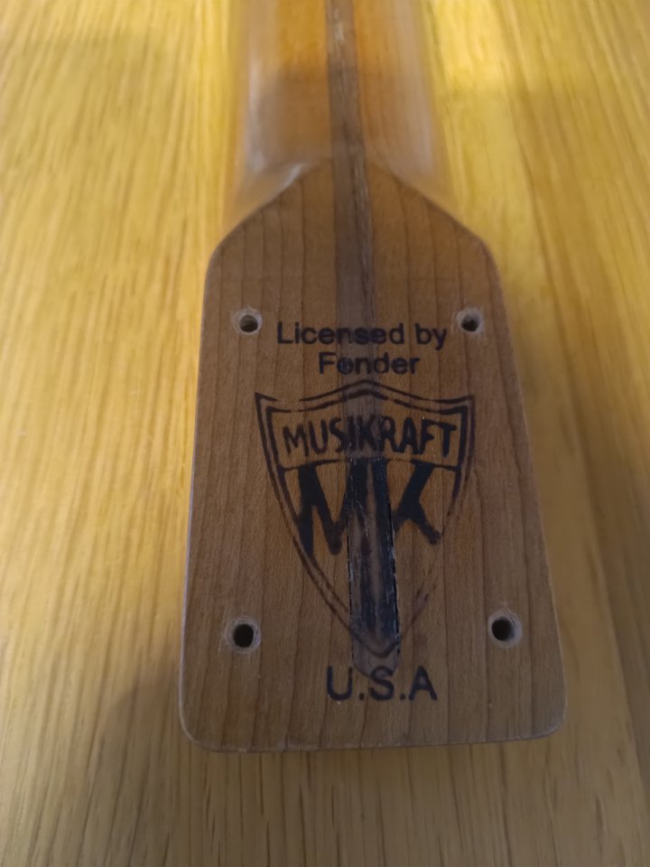 Mástil Musikraft Telecaster