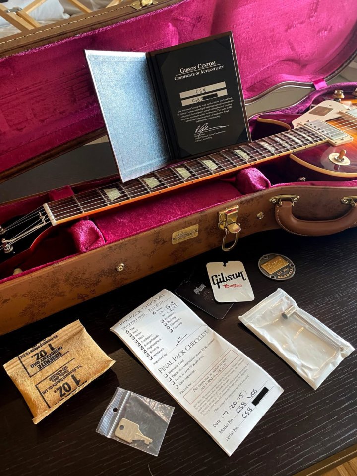 Gibson Custom R8 Les Paul Reissue 1958