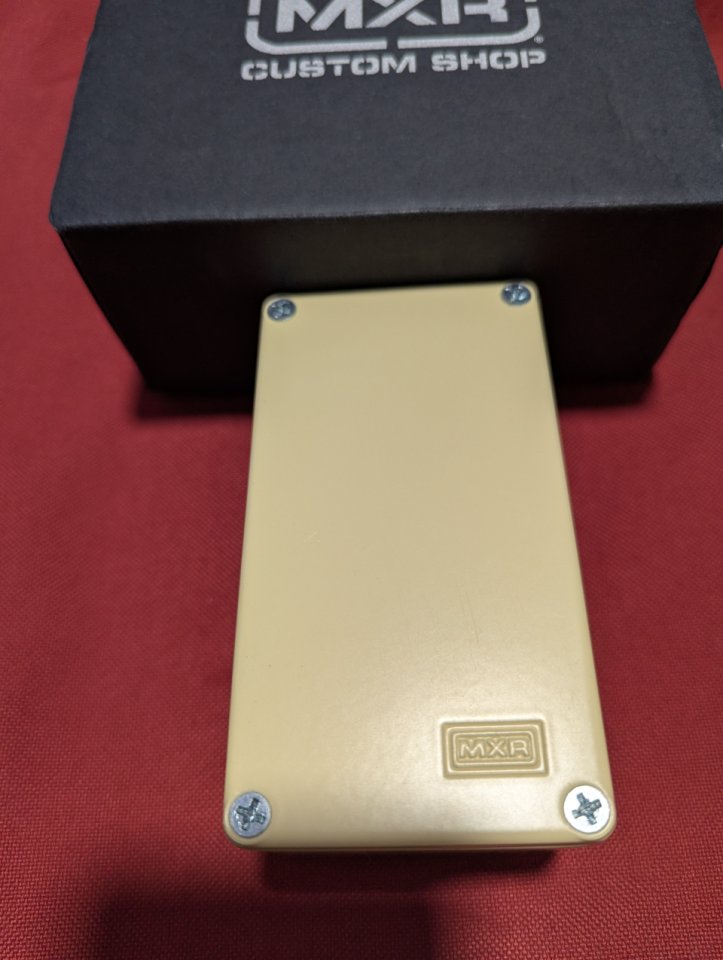 MXR Raijin Drive Custom Shop overdrive distorsión