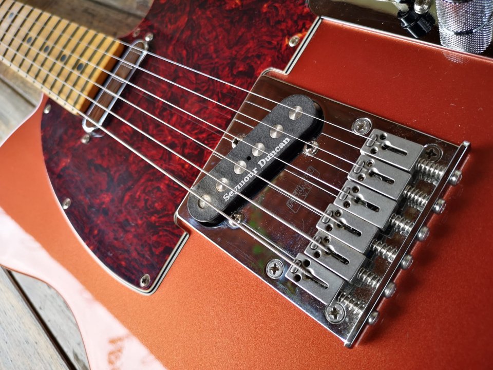 2021 Fender Player Plus Telecaster w/ Maple Fretboard and Fishman Piezo Bridge - Aged Candy Apple Red de segunda mano · Foto 2 de 10 · Huelva · 790 €