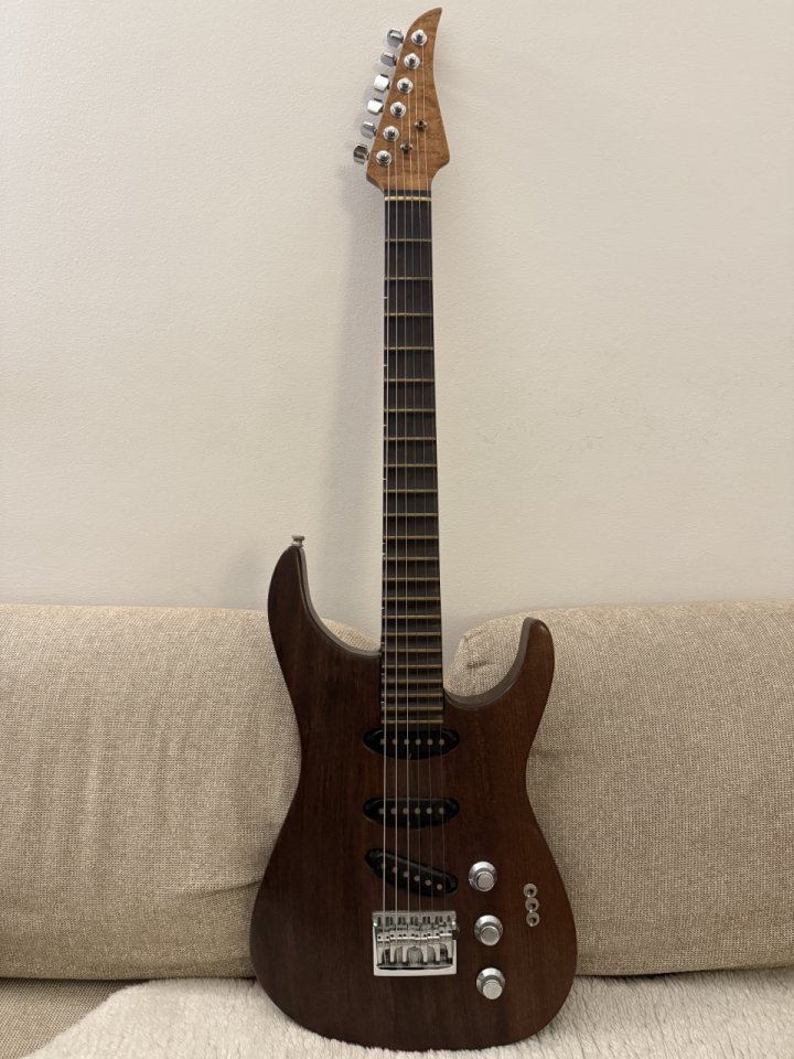 Strat Koa tipo Suhr de segunda mano · Foto 4 de 6 · Barcelona