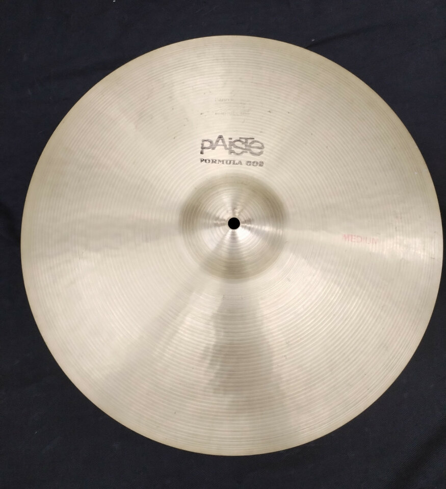 18" PAISTE 602 Medium 1976
