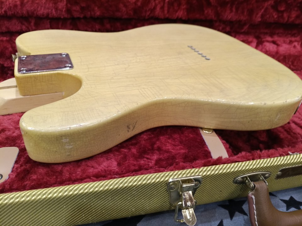 TELECASTER Nocaster 50s Relic - Cuerpo Hosco Japan + Mástil Fender usa de segunda mano · Foto 8 de 10 · Barcelona · 1200 €