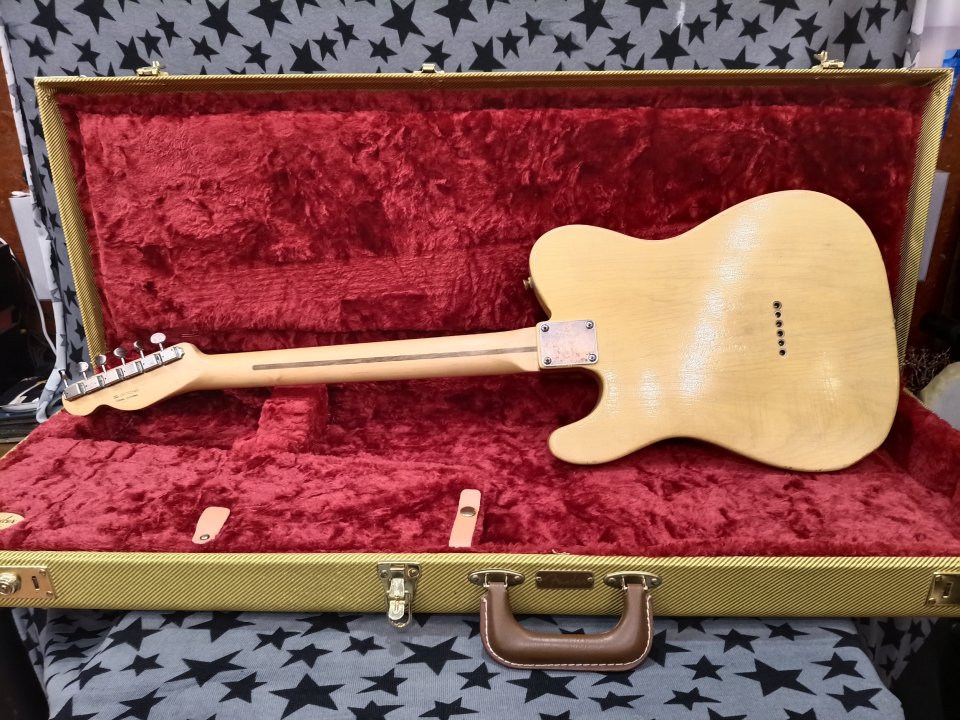 TELECASTER Nocaster 50s Relic - Cuerpo Hosco Japan + Mástil Fender usa de segunda mano · Foto 10 de 10 · Barcelona · 1200 €