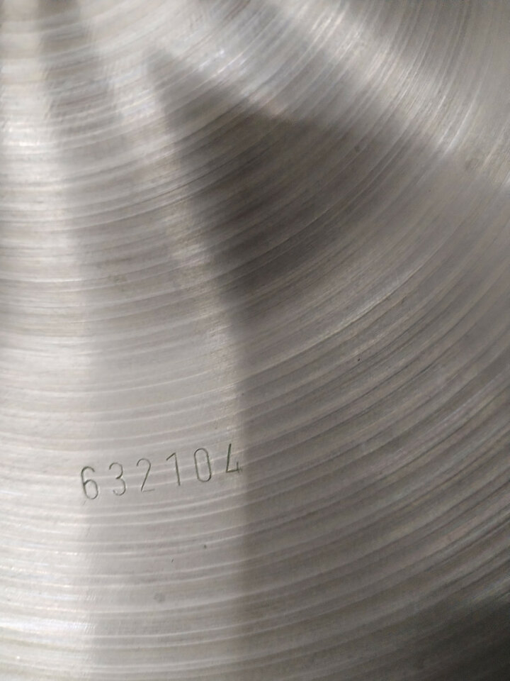 18" PAISTE 602 Medium 1976