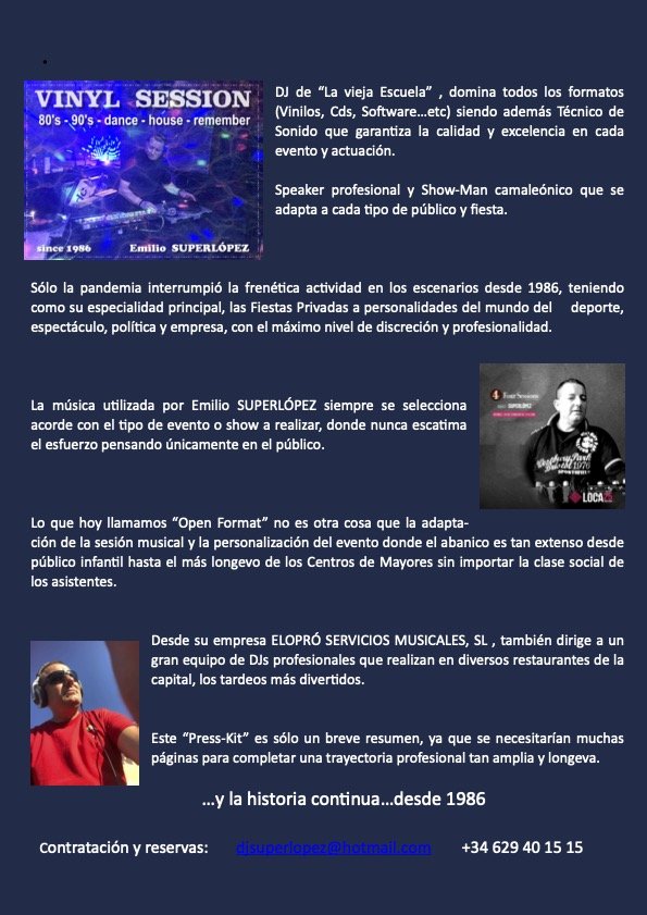 ELOPRÓ DJ's ACADEMY - MADRID