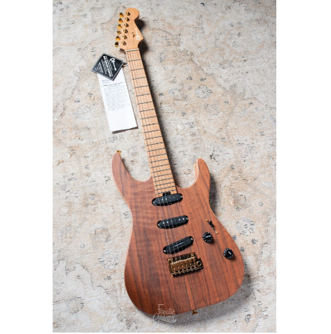 CHARVEL PRO MOD DK 22 WALNUT- 2,9 kg!!! (mejorada pastillas y electrònica)