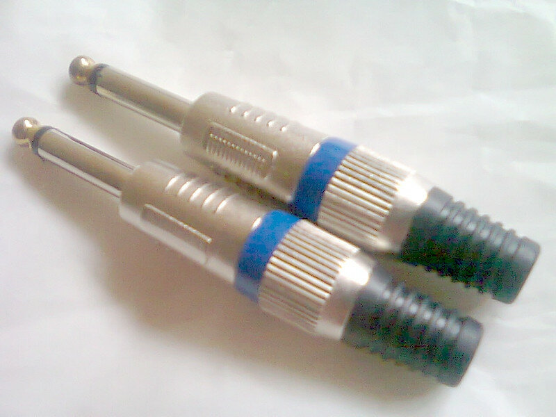 Jack nuevo para cable guitarra eléctrica, bajo, amplificadores etc