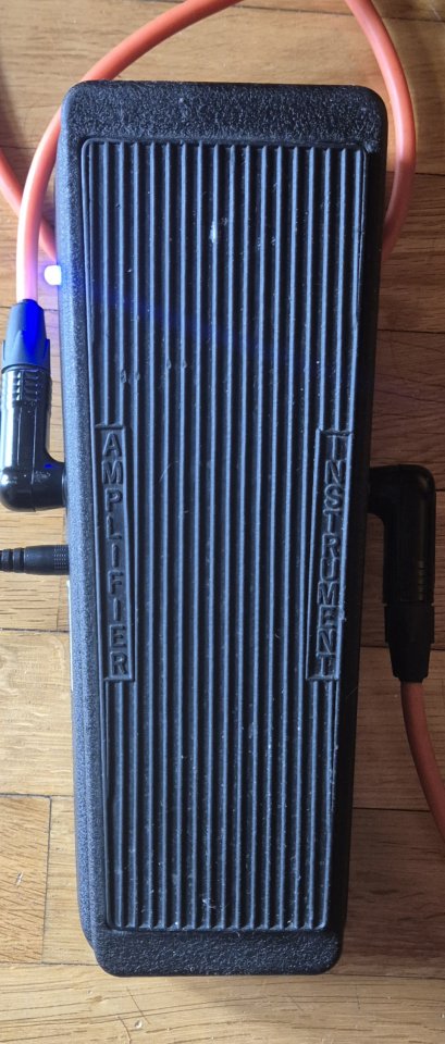 O cambio Crybaby gcb95 mod TBP+LED