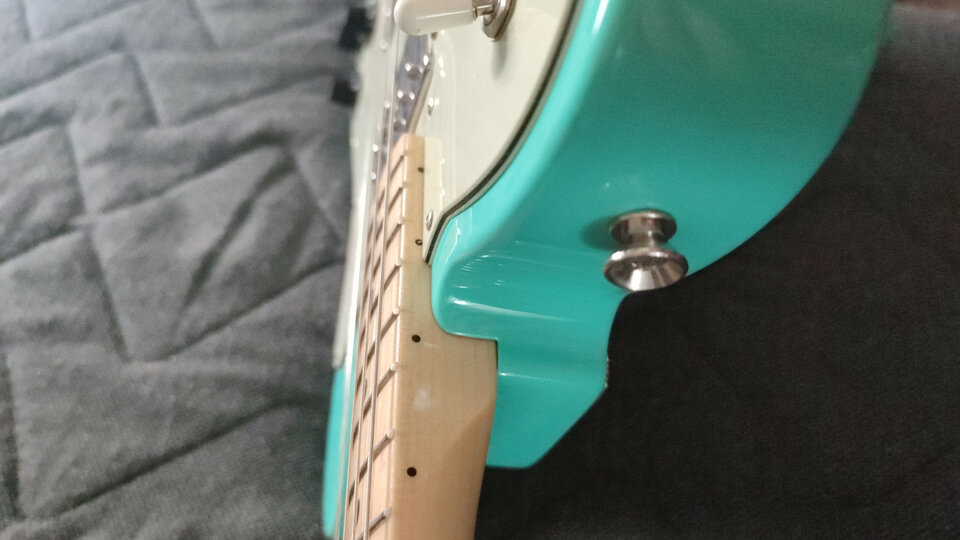 Fender Made in Japan  Limited Edition Traditional 70s Tele Deluxe MN Sea Foam Green