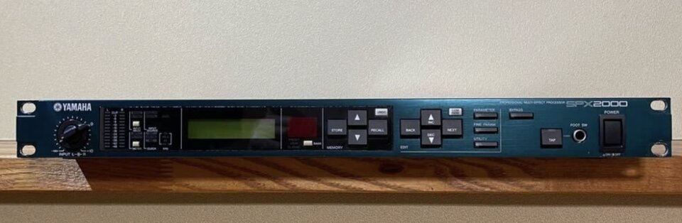 Procesador multiefectos digital Yamaha SPX2000