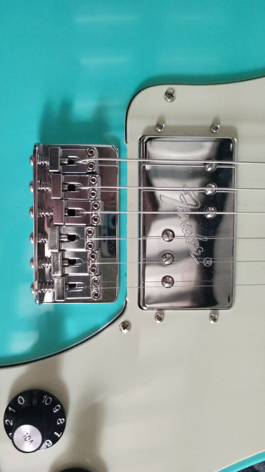 Fender Made in Japan  Limited Edition Traditional 70s Tele Deluxe MN Sea Foam Green