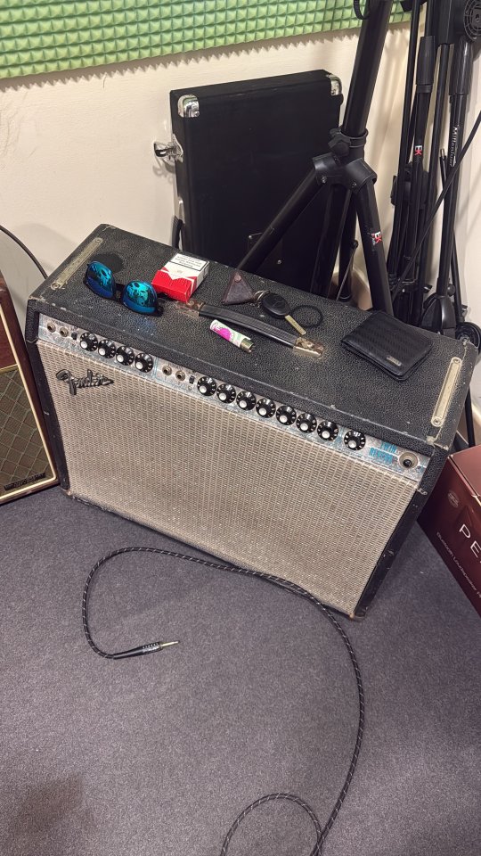 Fender Twin Reverb 1975 silverface