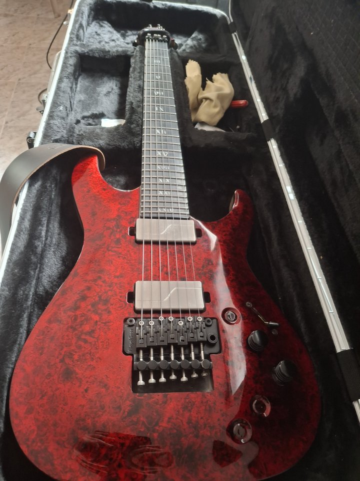 Vendo o cambio Schecter Apocalypse c7 fr