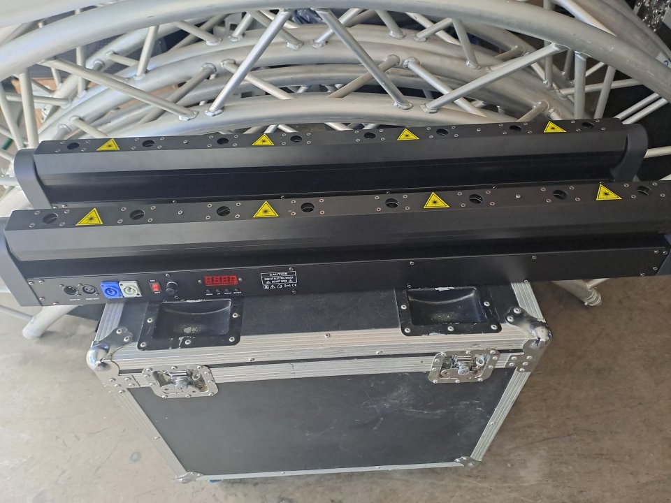 Lote De Dos Barras Laser Roja + Repuestos