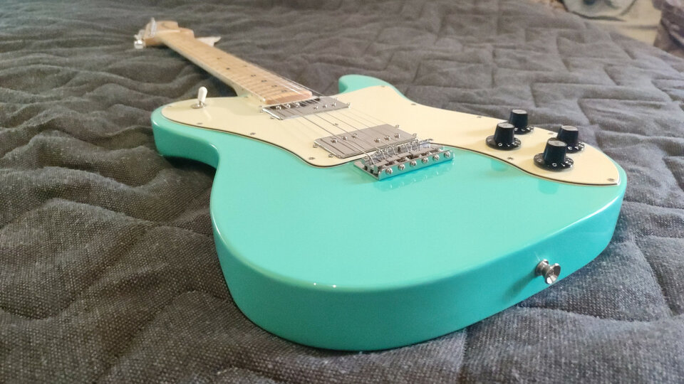 Fender Made in Japan  Limited Edition Traditional 70s Tele Deluxe MN Sea Foam Green