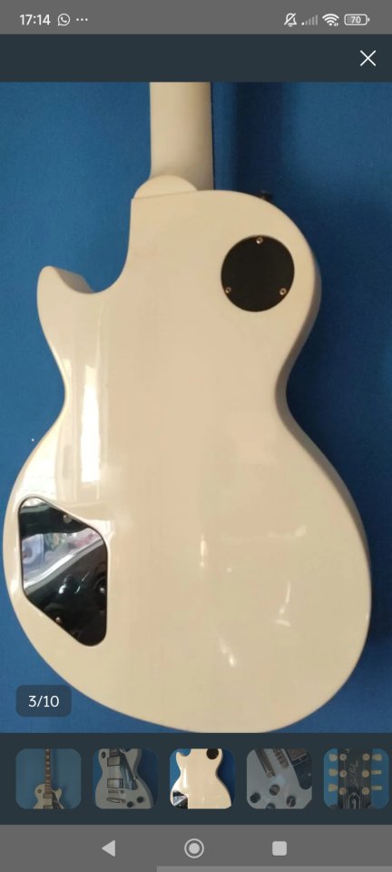 Gibson les paul studio Alpine white 2018